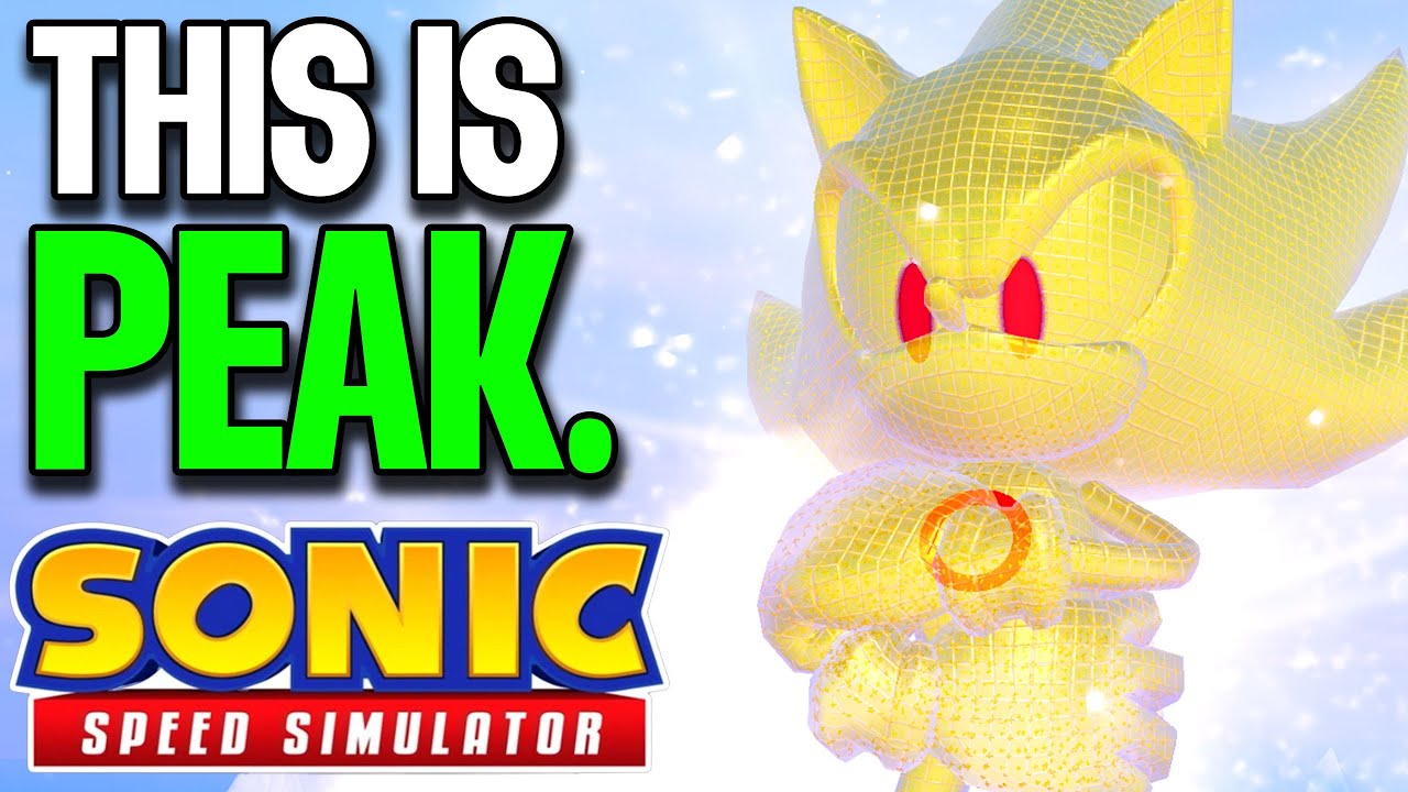 Это ЛУЧШЕЕ обновление для Sonic Speed ​​Simulator ЗА ВСЮ ИСТОРИЮ!