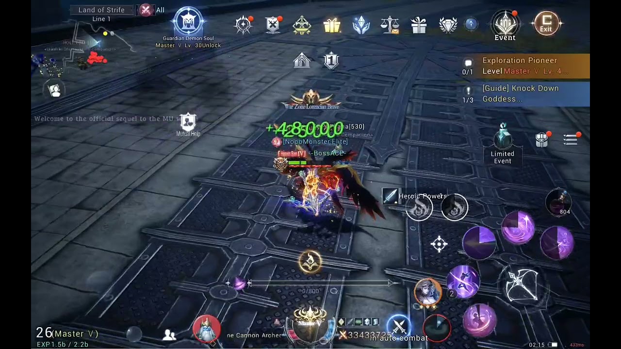 ang kati ng Diviner 😅 - Cannon Archer vs Summoner Diviner #muorigin3asia
