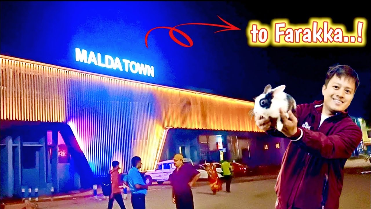 Malda Town to Farakka junction || মালদা ট্রেন পথে ফারাক্কা @KumarHD1