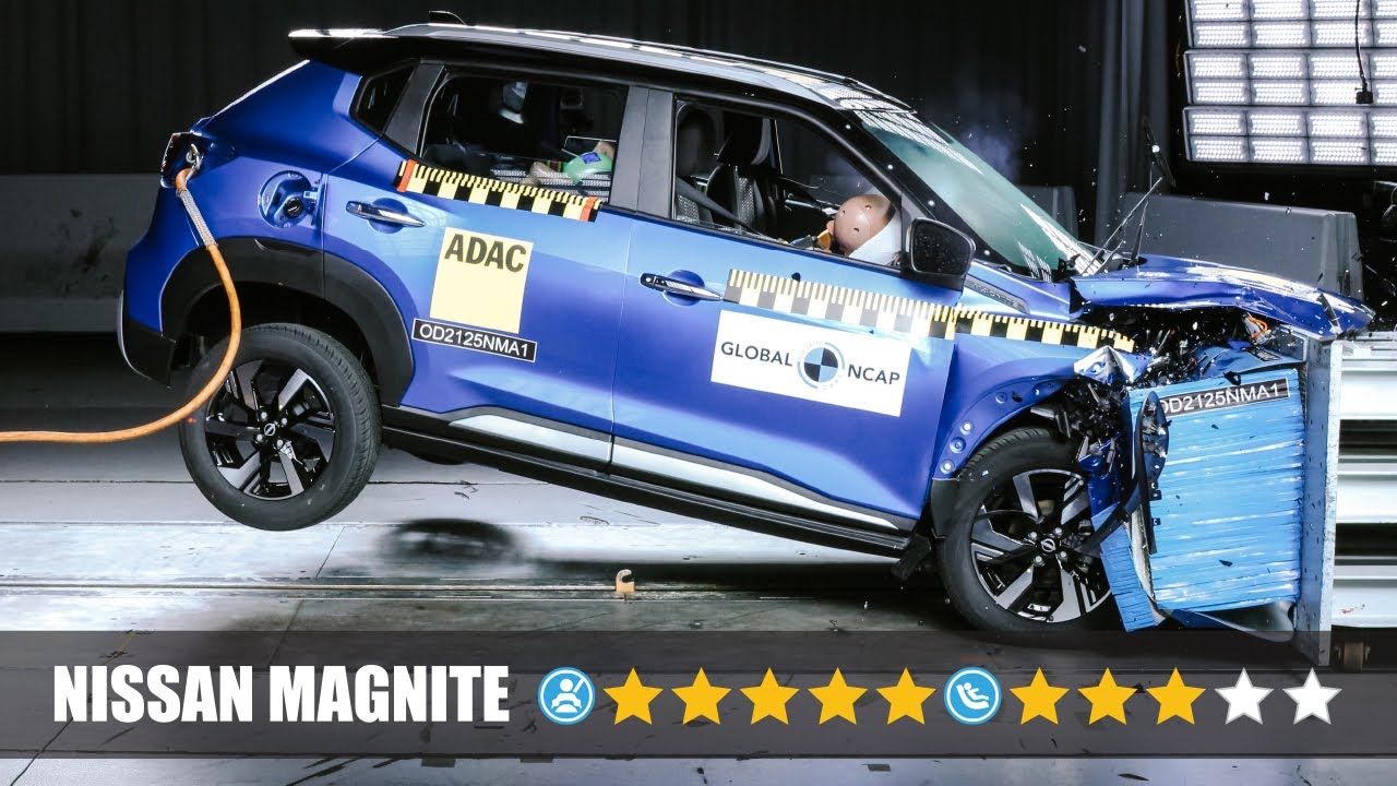 Nissan Magnite improves from two to five stars