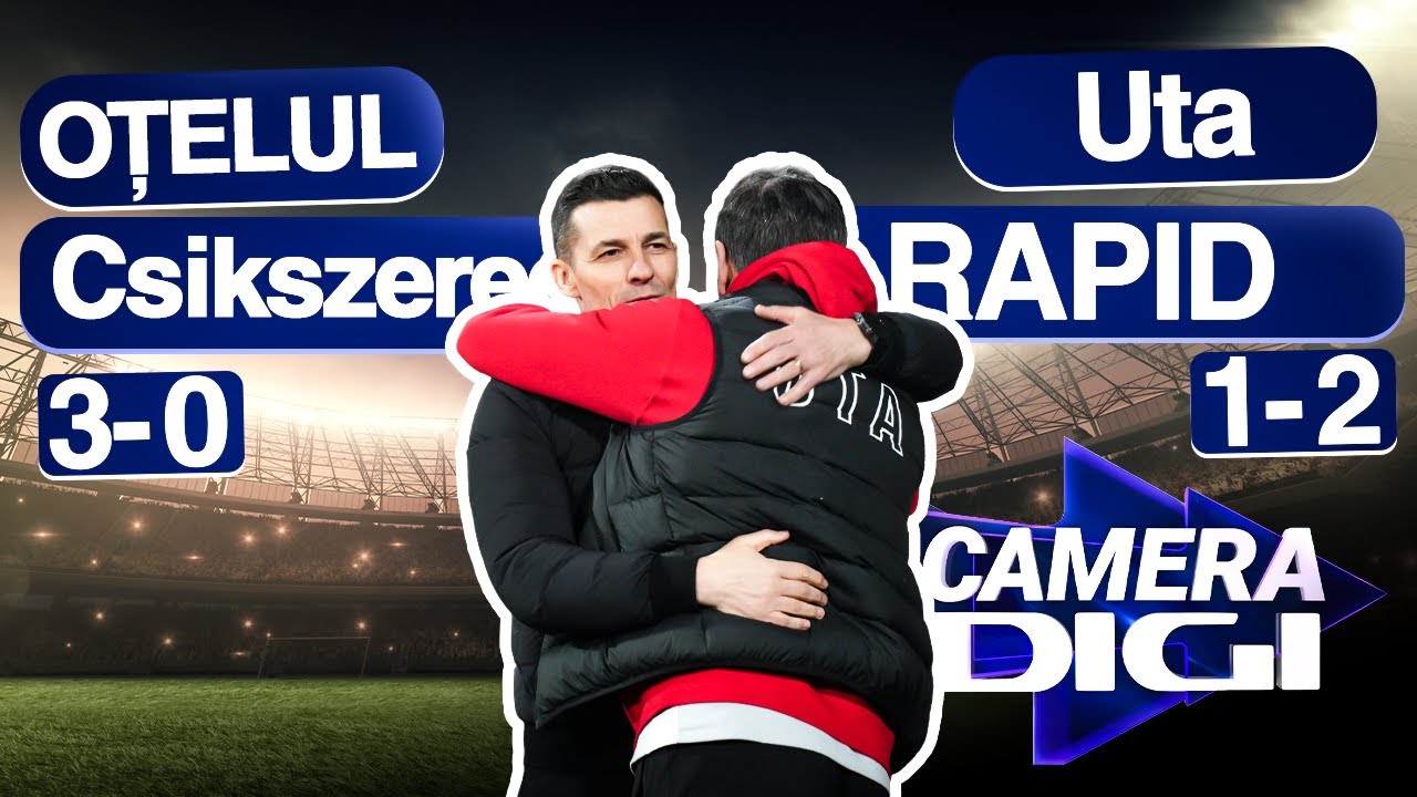 Camera Digi: Florin Prunea, categoric după penalty-ul primit de Rapid în meciul cu UTA