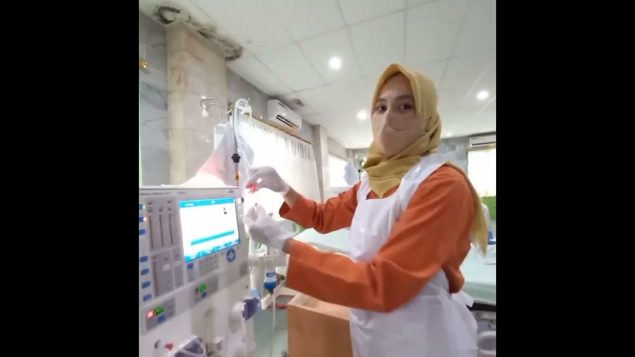 FRESENIUS DIALYSIS MACHINE PRIMING PROCESS | dialysis procedure video