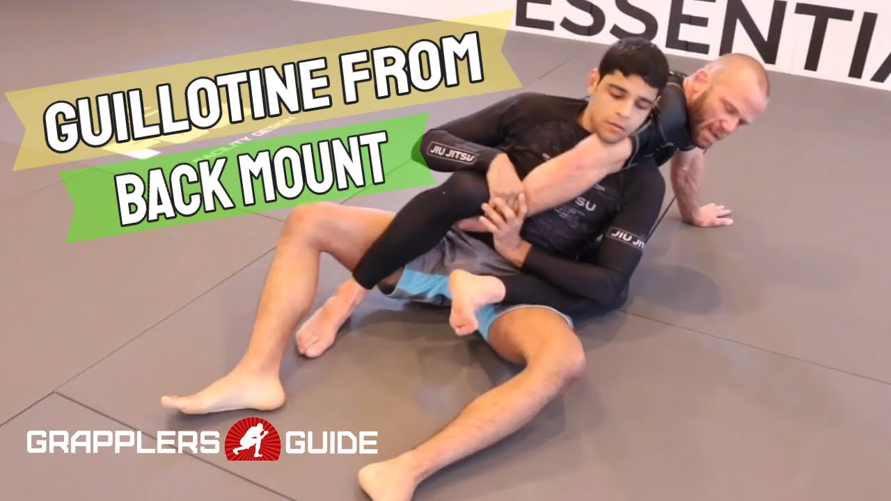 Josh Hinger - Guillotine From Back Mount When Arm Is Dragged Across