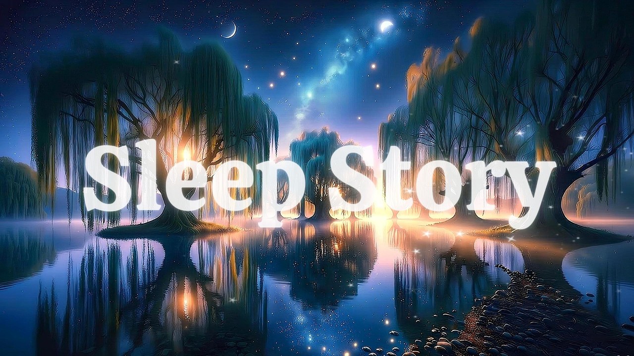 Drift to Deep Sleep: Journey to the Whispering Willows & Starlit Lake 🌙✨