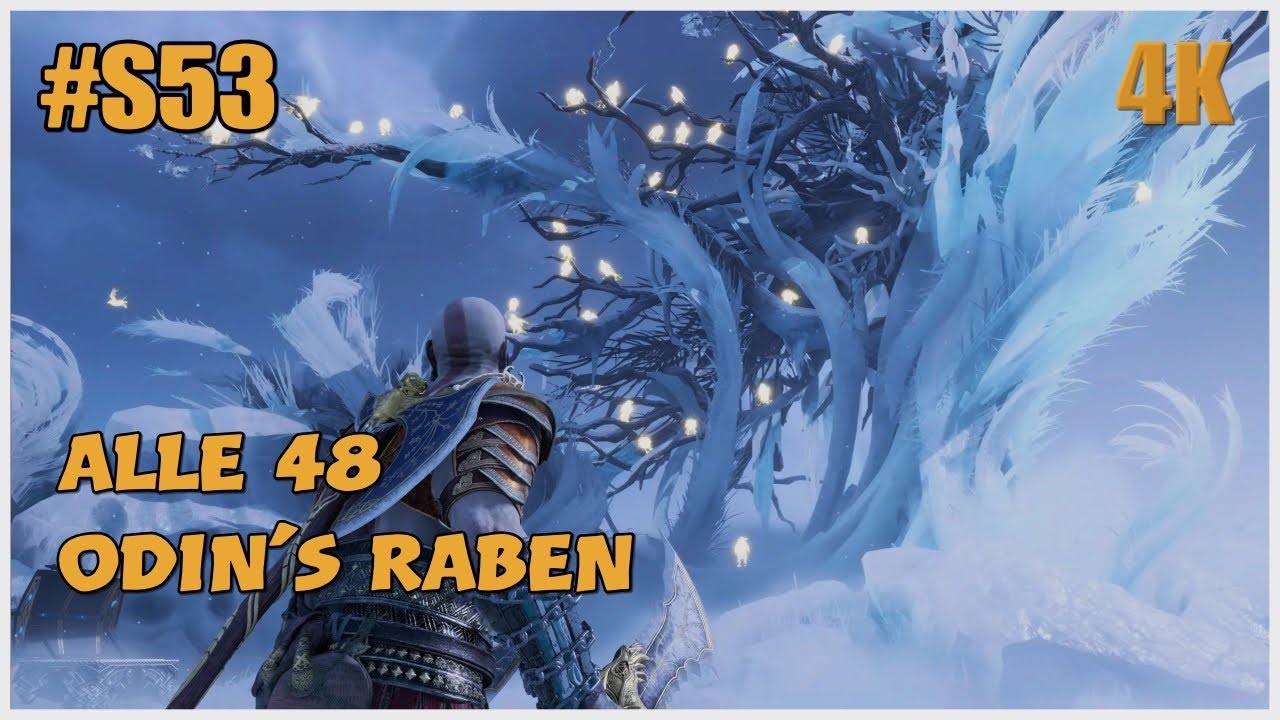 God of War: Ragnar&ouml;k #S53 Quest: Odins Augen und alle 48 Raben!