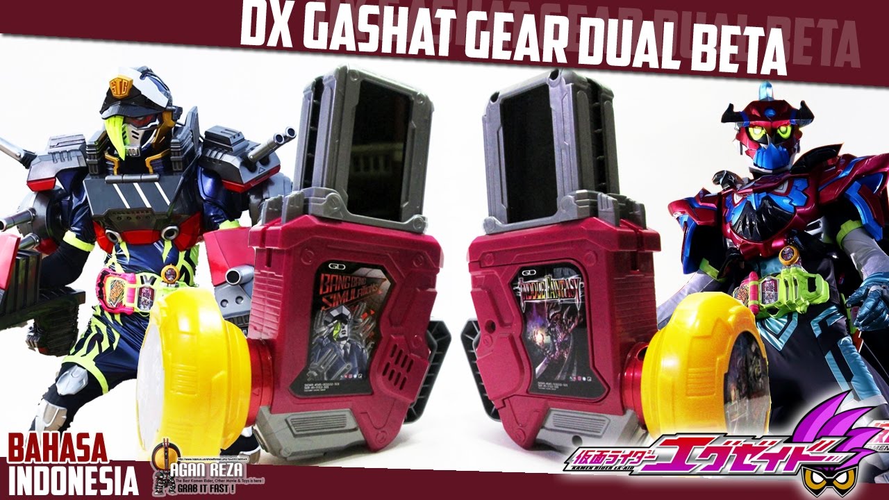 DX REVIEW - DX GASHAT GEAR DUAL BETA [Kamen Rider Ex-Aid] - [BAHASA INDONESIA]