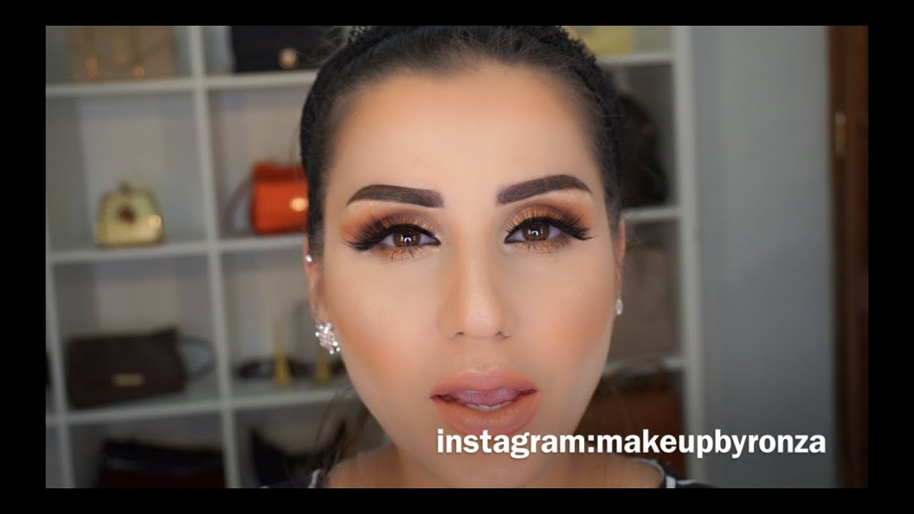 مكياج كامل رخيص من  سوق  قلعه اربيل    affordable full face makeup Ronza