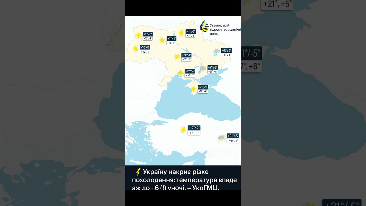 🌬️ На Україну насувається різке похолодання! #безпека #війна #україна