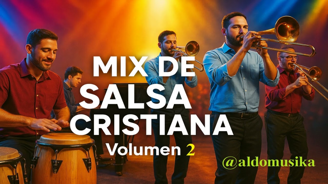 🎶 MIX_DE_SALSA_CRISTIANA_Vol._ 2 | Alabanza con ritmo para gozar en la presencia de Dios 💃🕊️