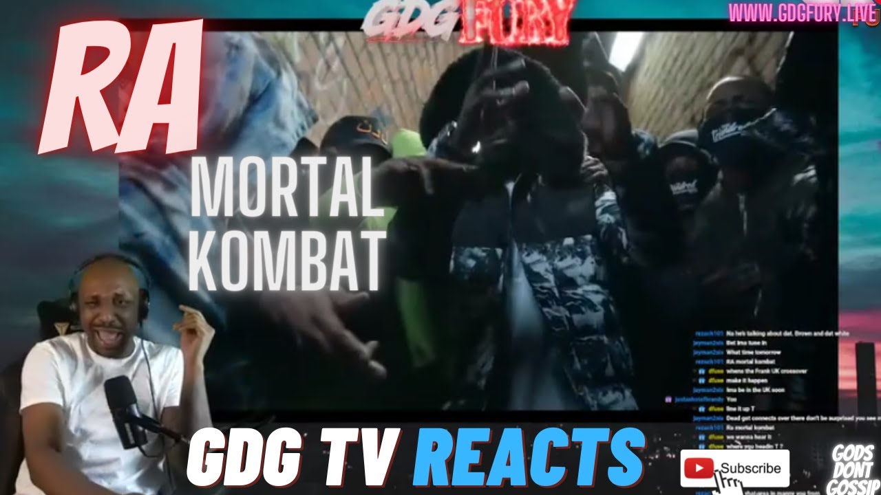 Why is he SOOO MADD!!! 😂 AMERICAN Reacts to RA - Mortal Kombat [Music Video] | GRM Daily