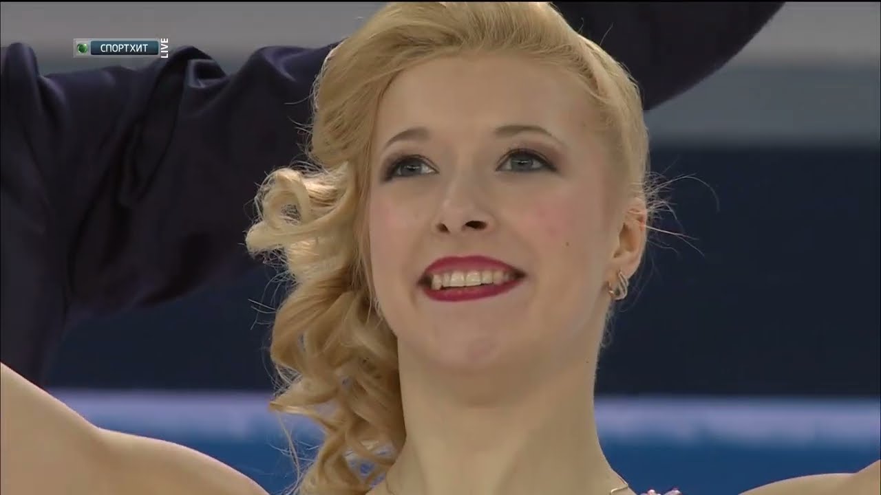 2014 Sochi Olympics. Ekaterina BOBROVA - Dmitri SOLOVIEV. Team Ice Dance. Short Dance. 08.02.2014