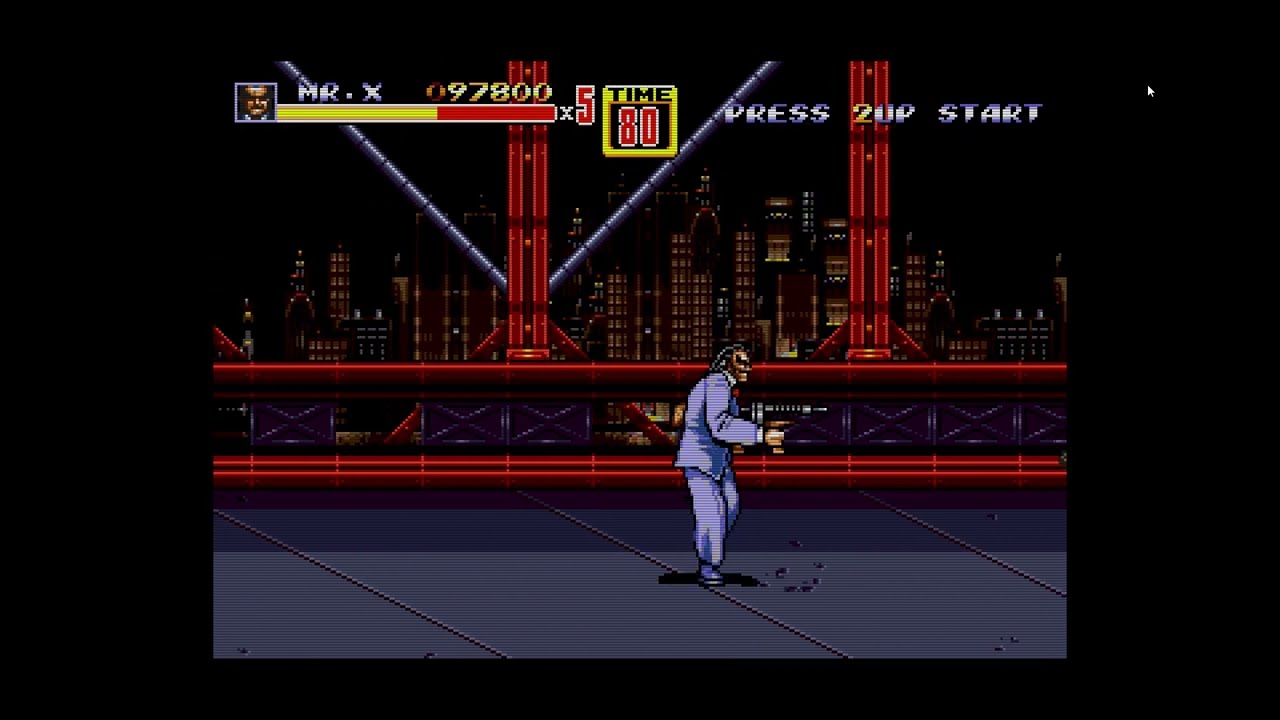 STREETS OF RAGE 2 Syndicate Wars Hack - Mr. X Gameplay on Mania Difficulty
