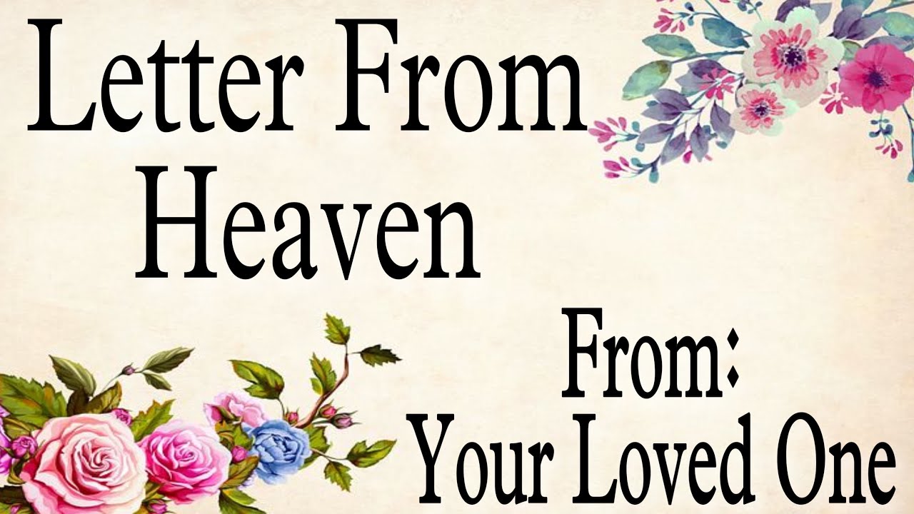 A Letter From Heaven For You 💕Click To See ✨