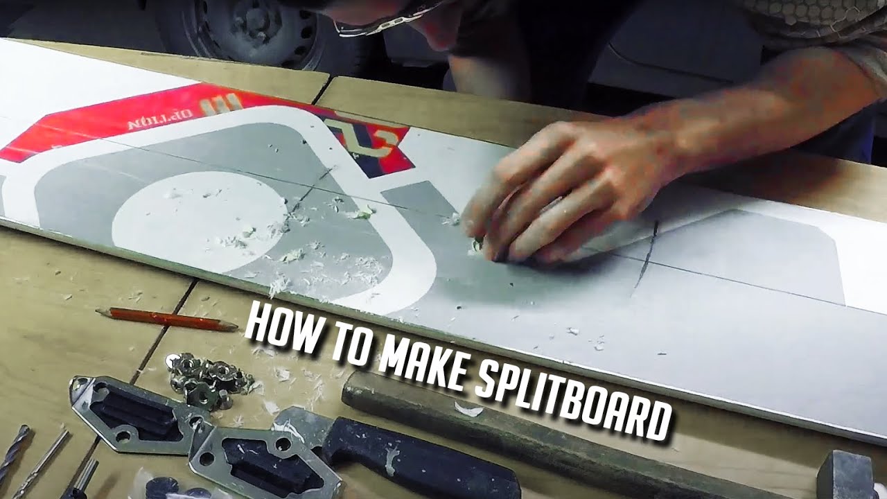 How to make Splitboard | Ako vyrobiť Splitboard | DIY | VOILE Split Kit