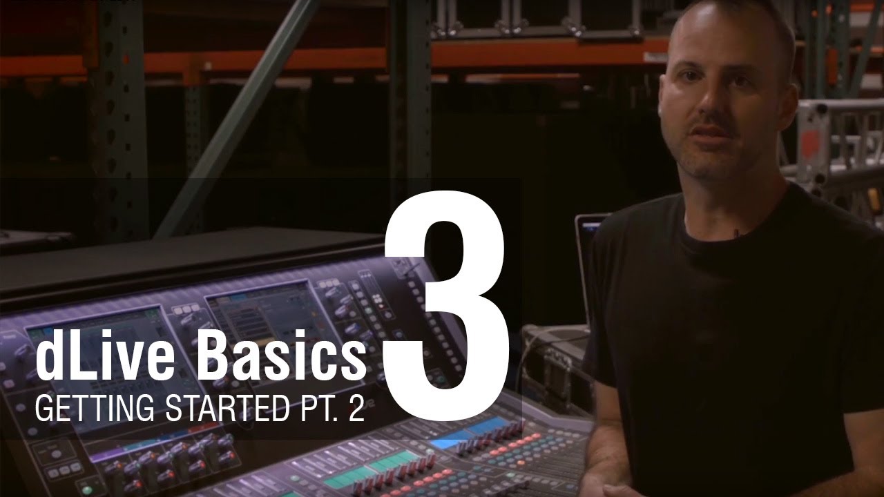 Mike Bangs - dLive Basics 3 - Bus Configuration