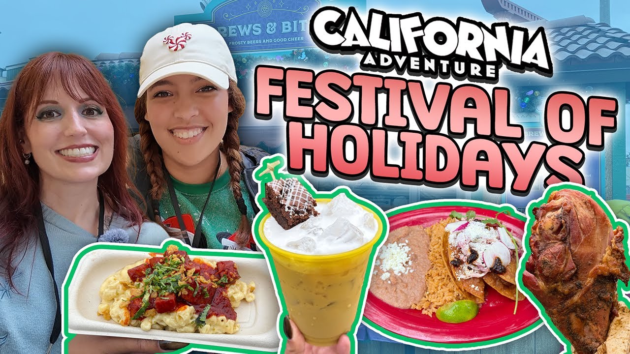 REVIEW: Festival of Holidays Foods at Disney California Adventure