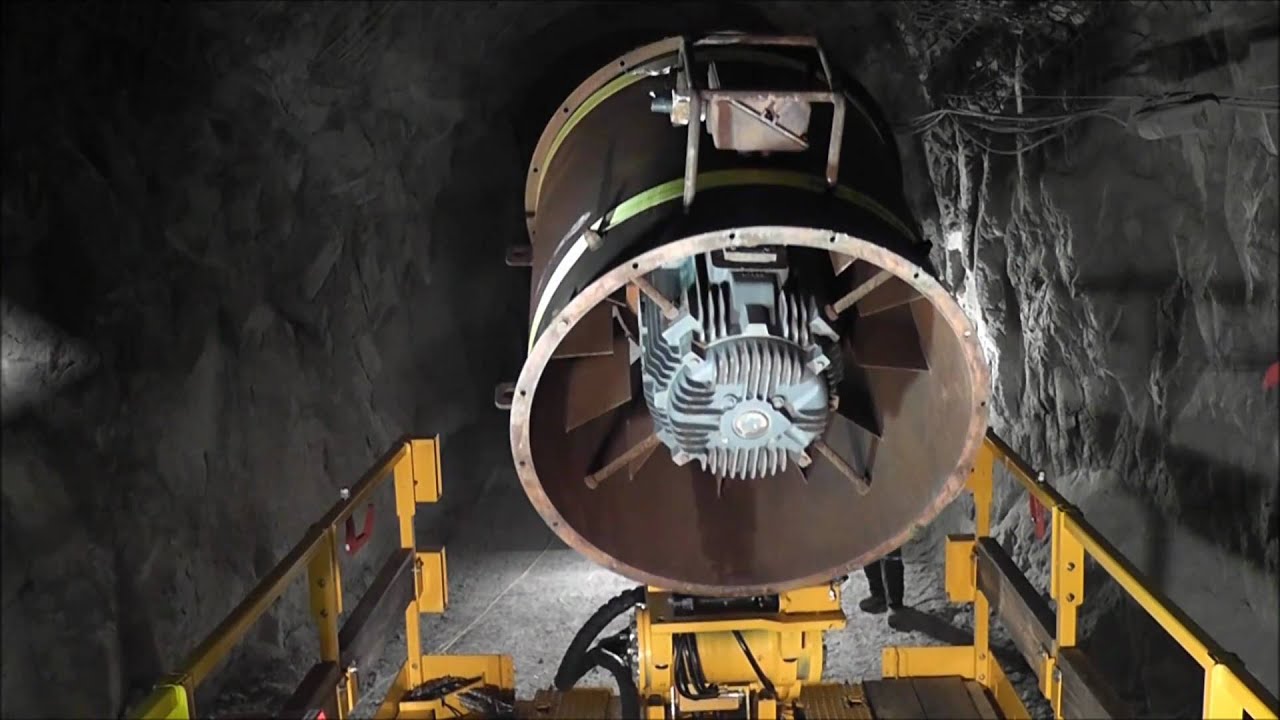 MacLean Engineering: The Mine-Mate™ Fan Handler Attachment