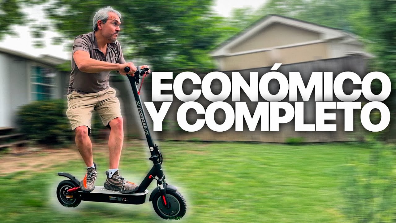 El Scooter Económico y completo con doble suspensión Ecoroad EC9