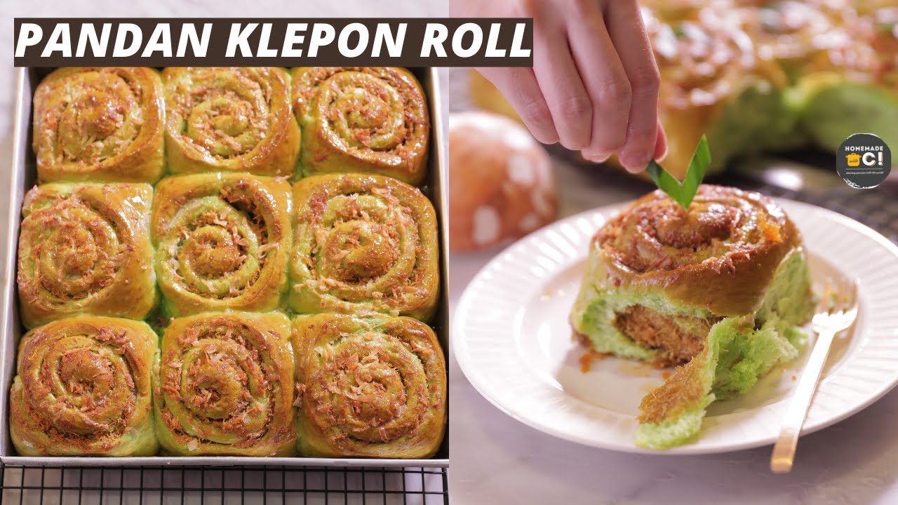 Pandan Klepon Roll (moucup)