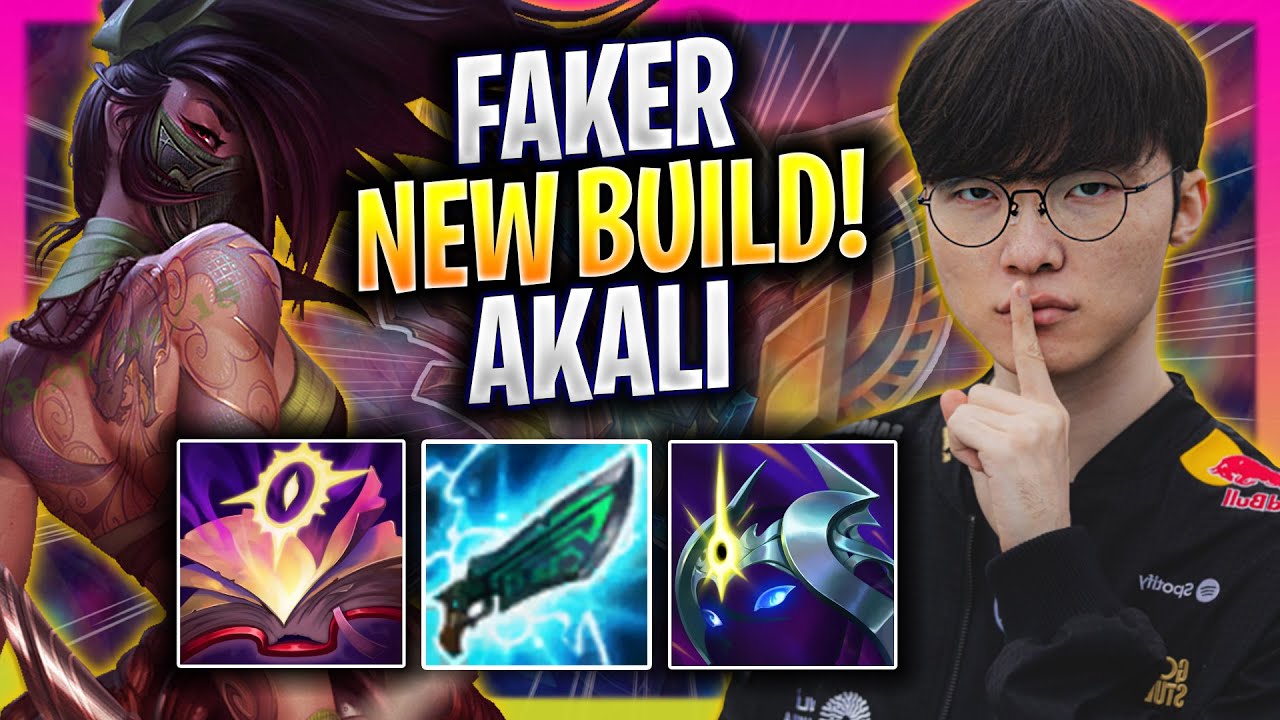 FAKER TRIES NEW AKALI BUILD! - T1 Faker Plays Akali MID vs Galio! | Season 2026