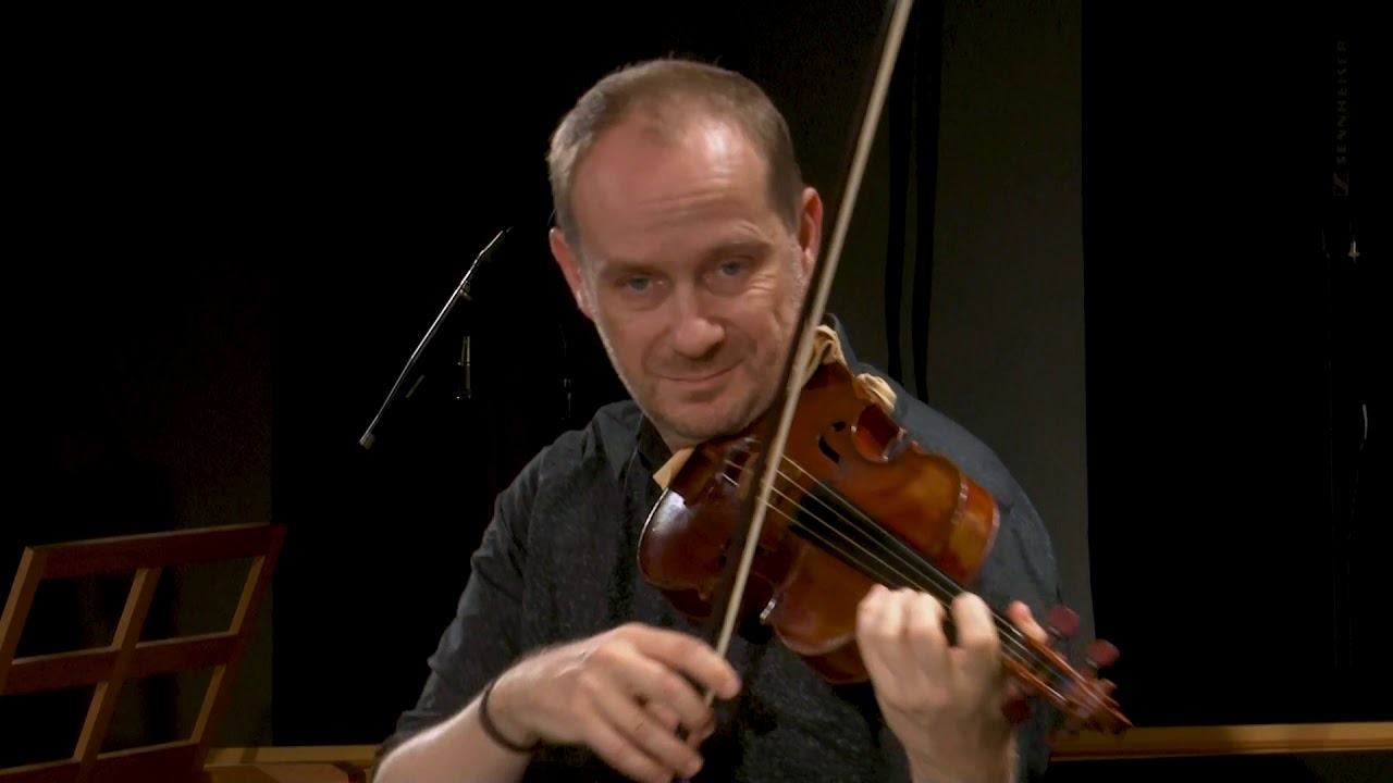 Francesco Antonio Bonporti : Aria cromatica e variata en la mineur (Duo Tartini)