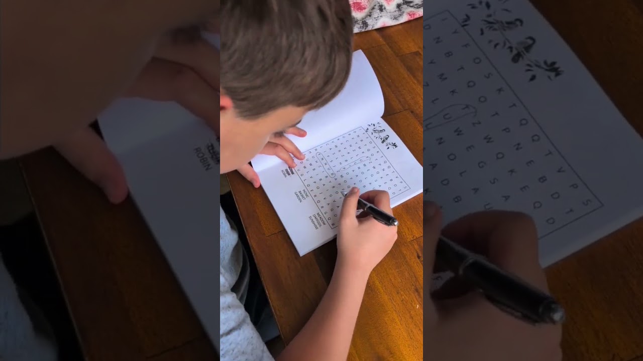Spring Word Search Book for Kids Ages 8-12.  #fypシ゚viral #books #wordsearch #wordsearchpuzzles
