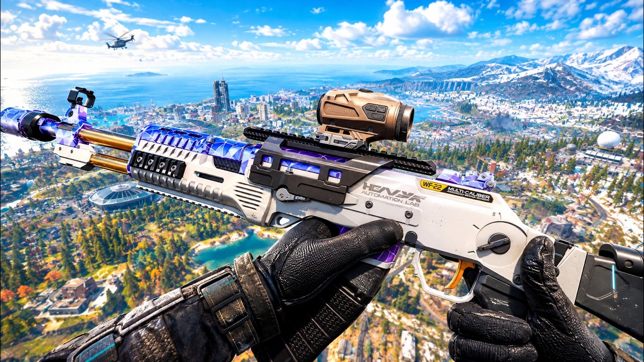 Call of Duty: Warzone Black Ops 7 Solo ( AN-94 ) Tactical Gameplay! ( No Commentary )