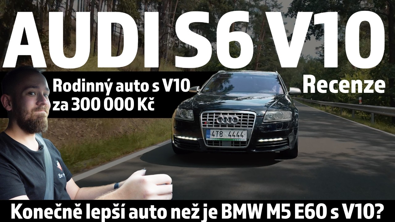 Audi S6 Avant (C6) V10 - Recenze - Konečně lepší auto než M5 s V10?? Je to za 300K kauf století?