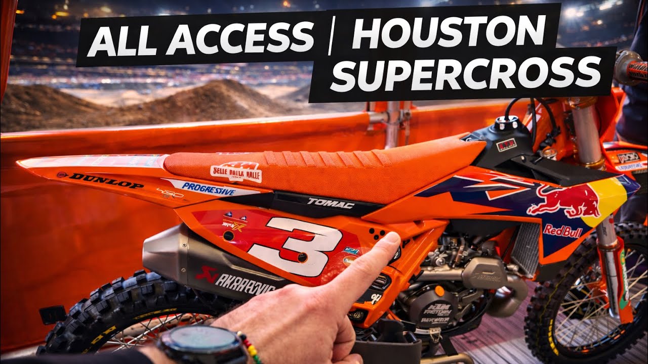 Behind the Scenes at Houston Supercross 
