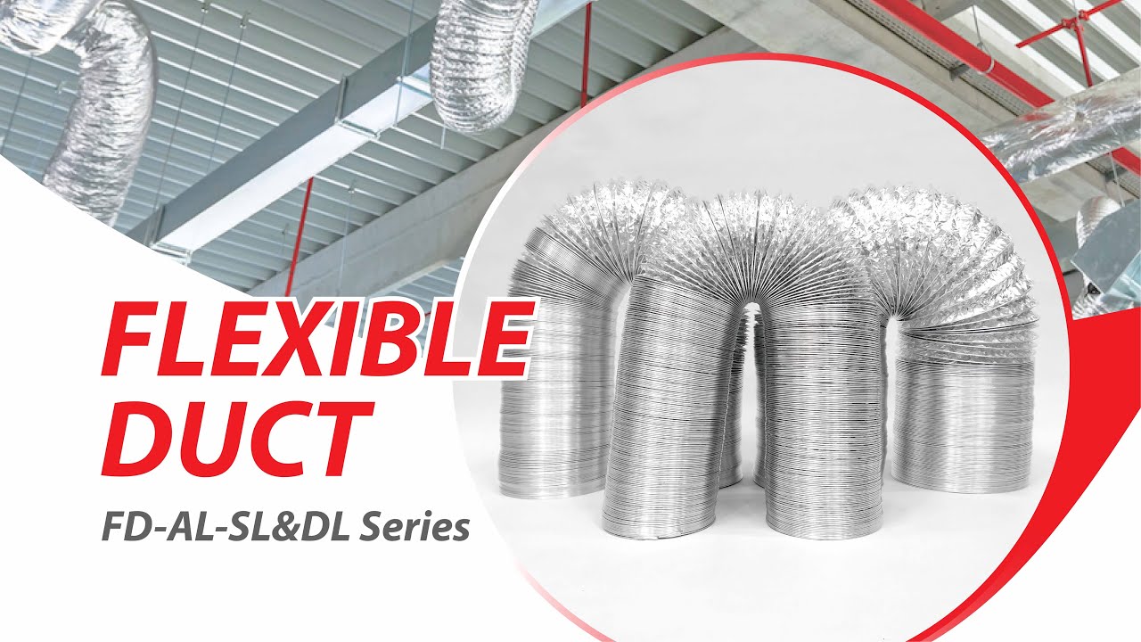 Flexible Duct CKE FD-AL-SL&DL Series (Selang Flexible Alumunium)