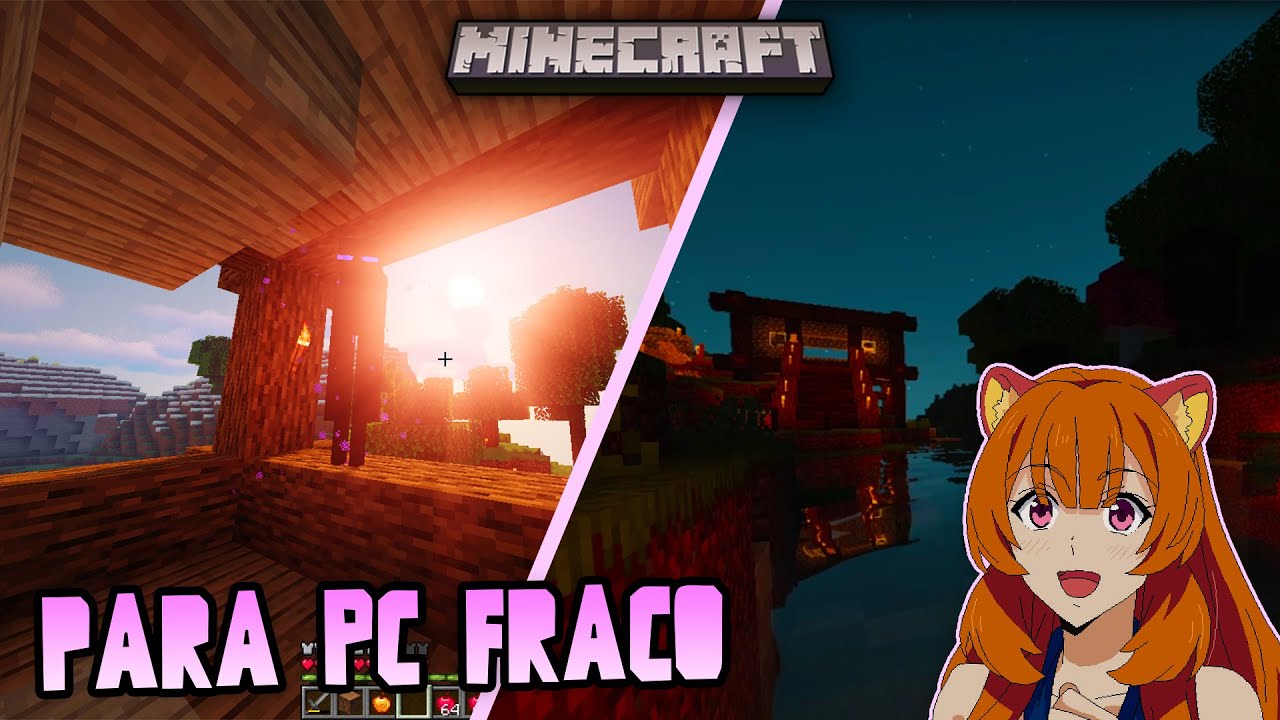 As melhores SHADERS LEVES para PC FRACO SEM PLACA