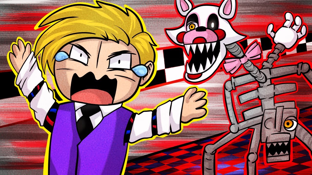 Mike Builds Mangle! | Minecraft FNAF Roleplay