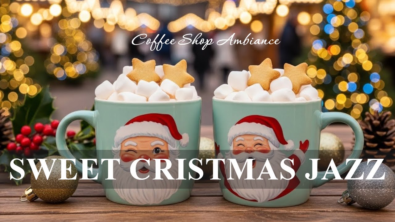Sweet Christmas Jazz🎄Christmas Bossa Nova Instrumental for Happy Working & Study Sessions