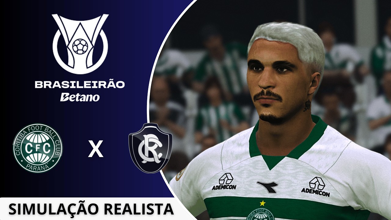 Coritiba vs Remo | Brasileirão Betano 2026 | Rodada 5 |  Simulação Realista PES21