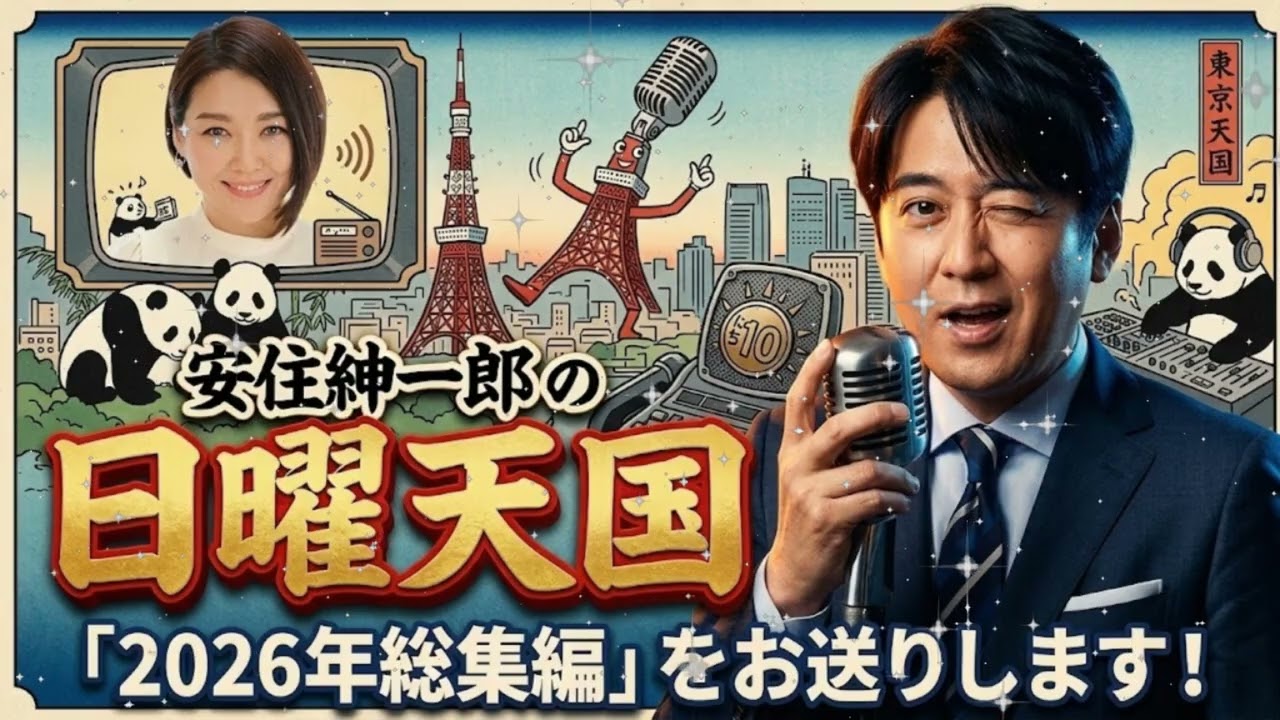 🚨【超神回】爆笑の嵐ww 安住紳一郎「2025年総集編」最強トーク＆名言まとめ！ | 日曜天国 2026年3月7日 作業用・睡眠用BGM 📻