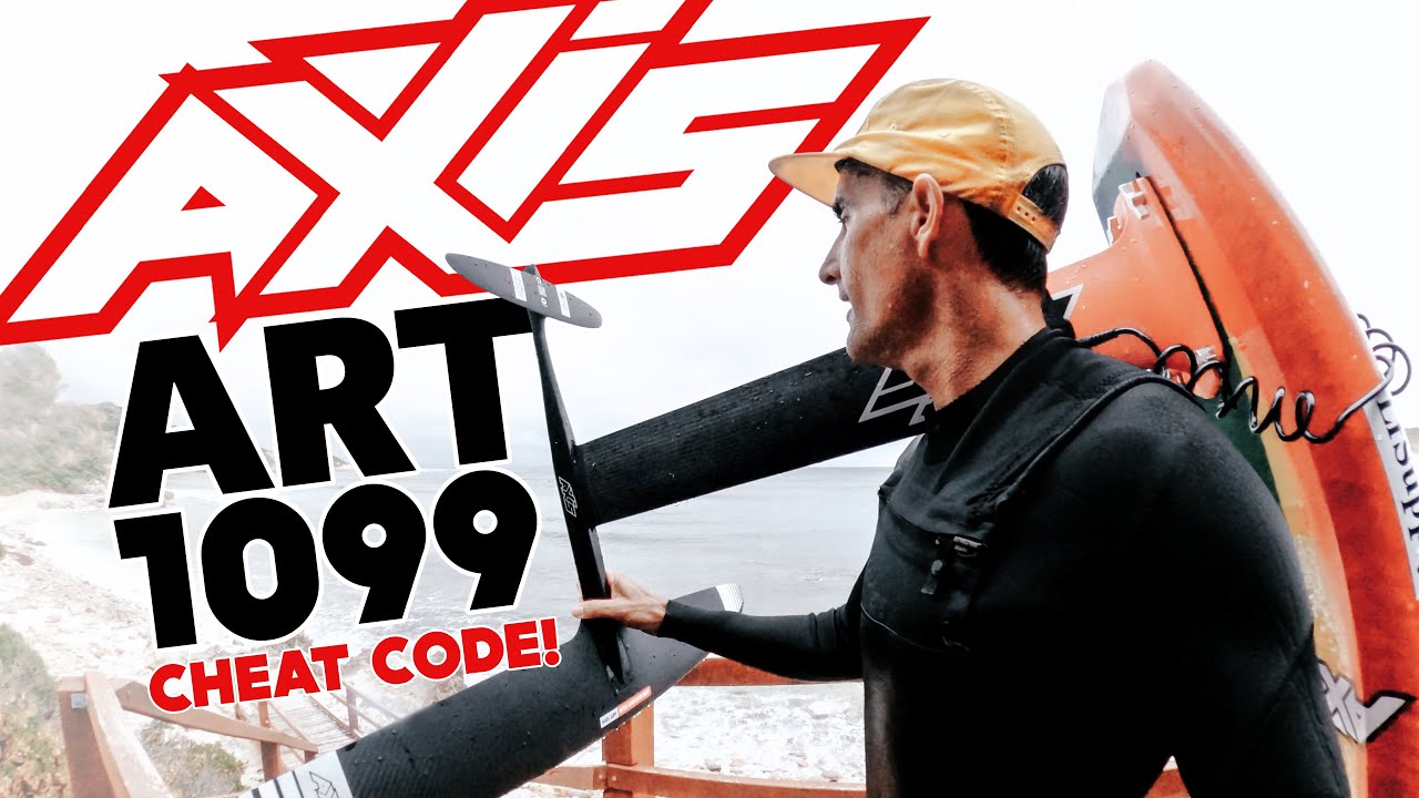 AXIS ART 1099 Cheat Code! 👾 First Prone Foil Session On The 1099 🤙 Zero Effort Glides
