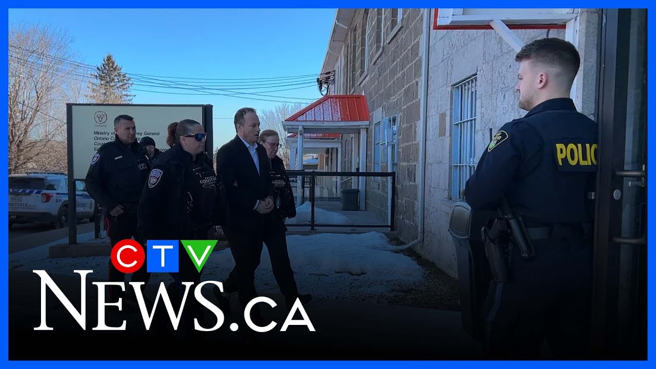 Body camera footage shown at murder trial in death of OPP officer
