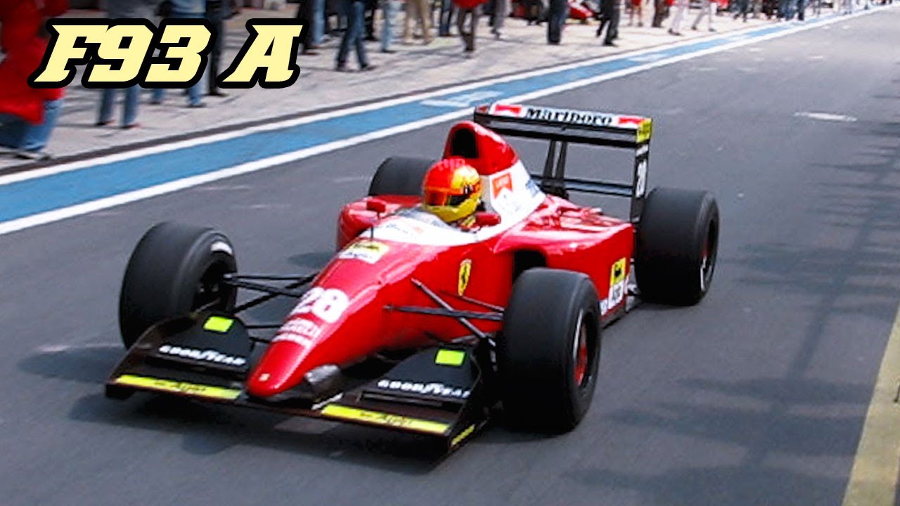 1993 FERRARI F93a | V12 symphony @ 14500 rpm