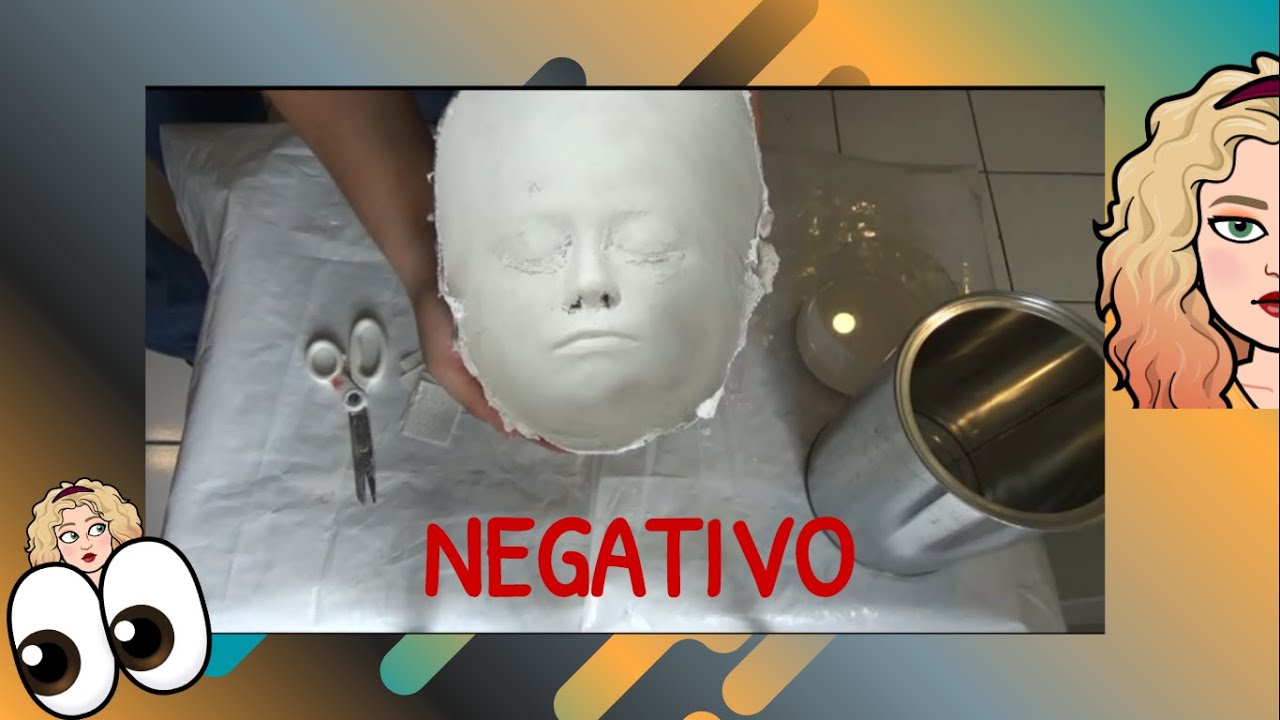 Negativo para hacer molde de yeso