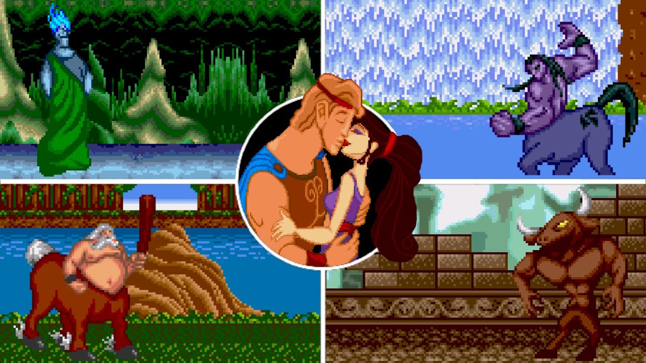 Hercules 2 (Genesis) All Bosses (No Damage, Hard)