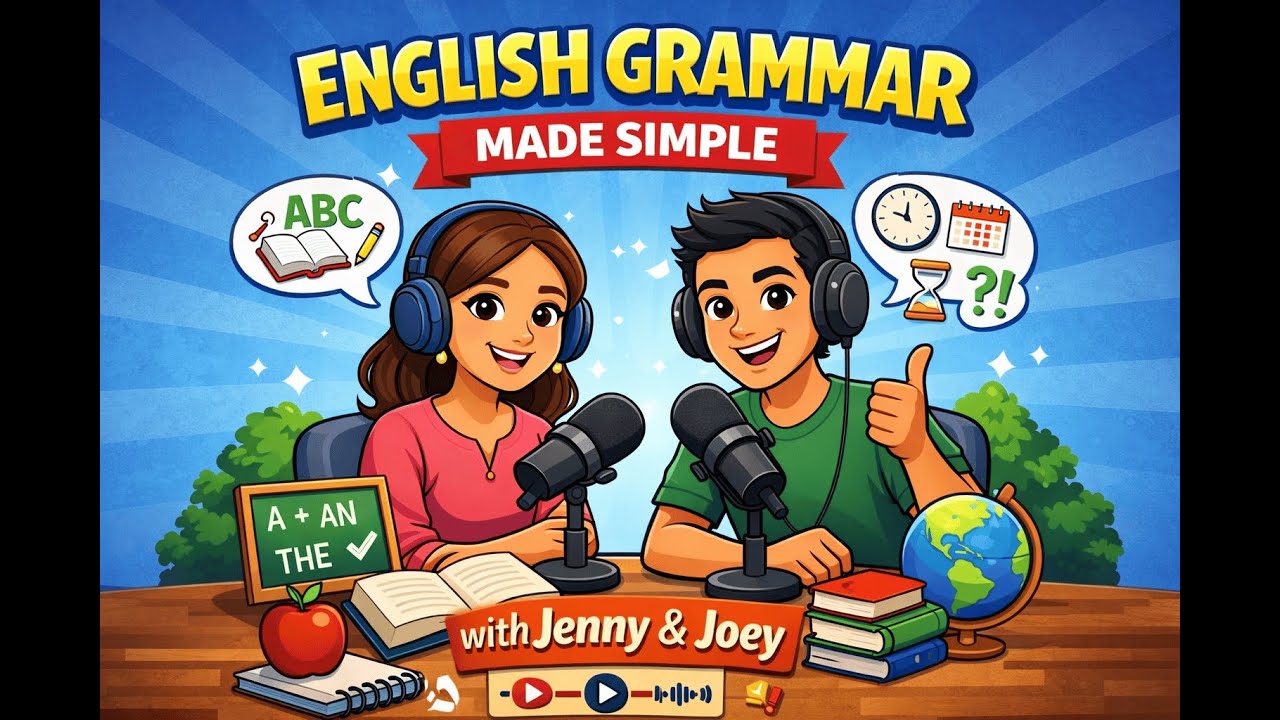 Don't Stress Learn English Grammar Easily | Beginner Podcast 🎙️Daily English Podcast