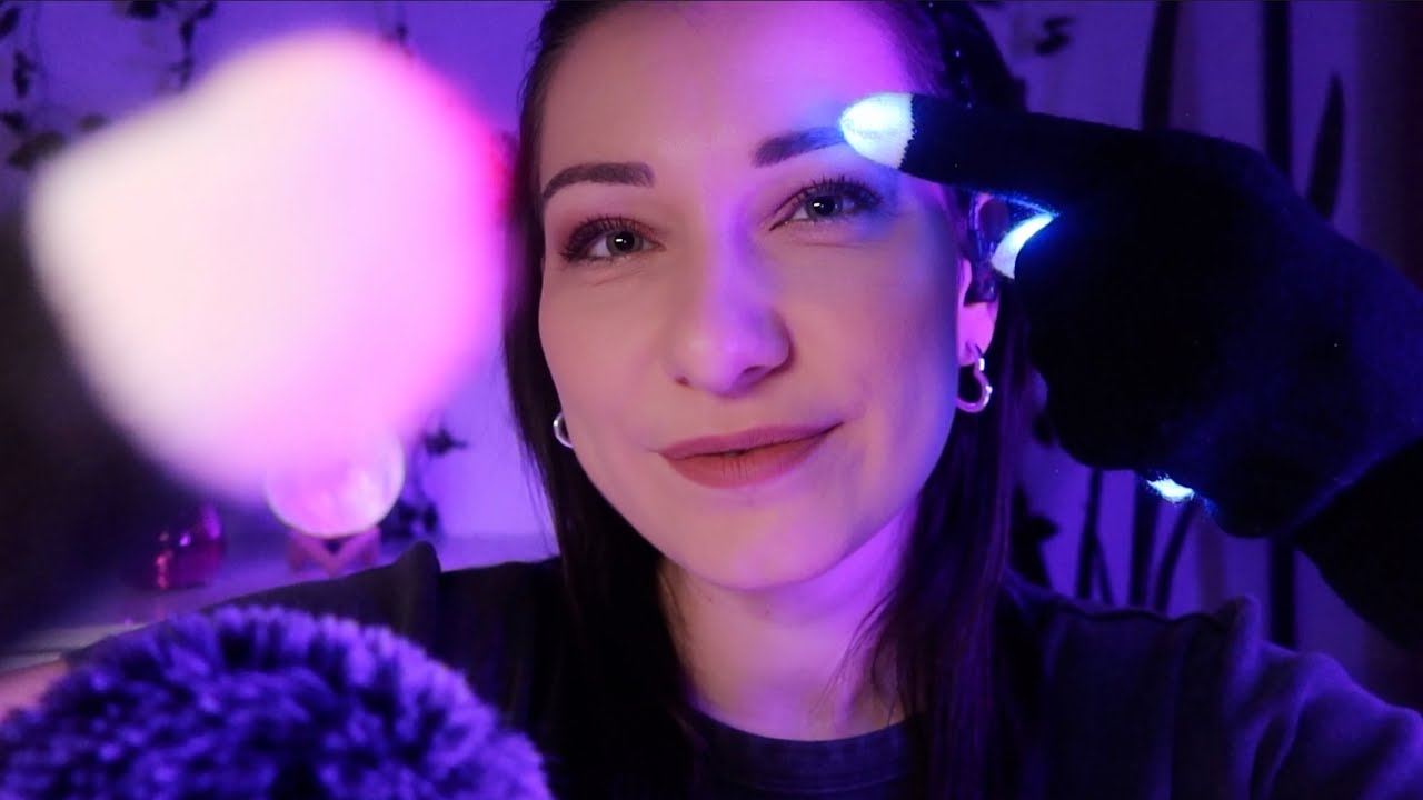 ASMR ✨ All your favorite triggers but with light gloves (plucking, face tracing, hand movements)