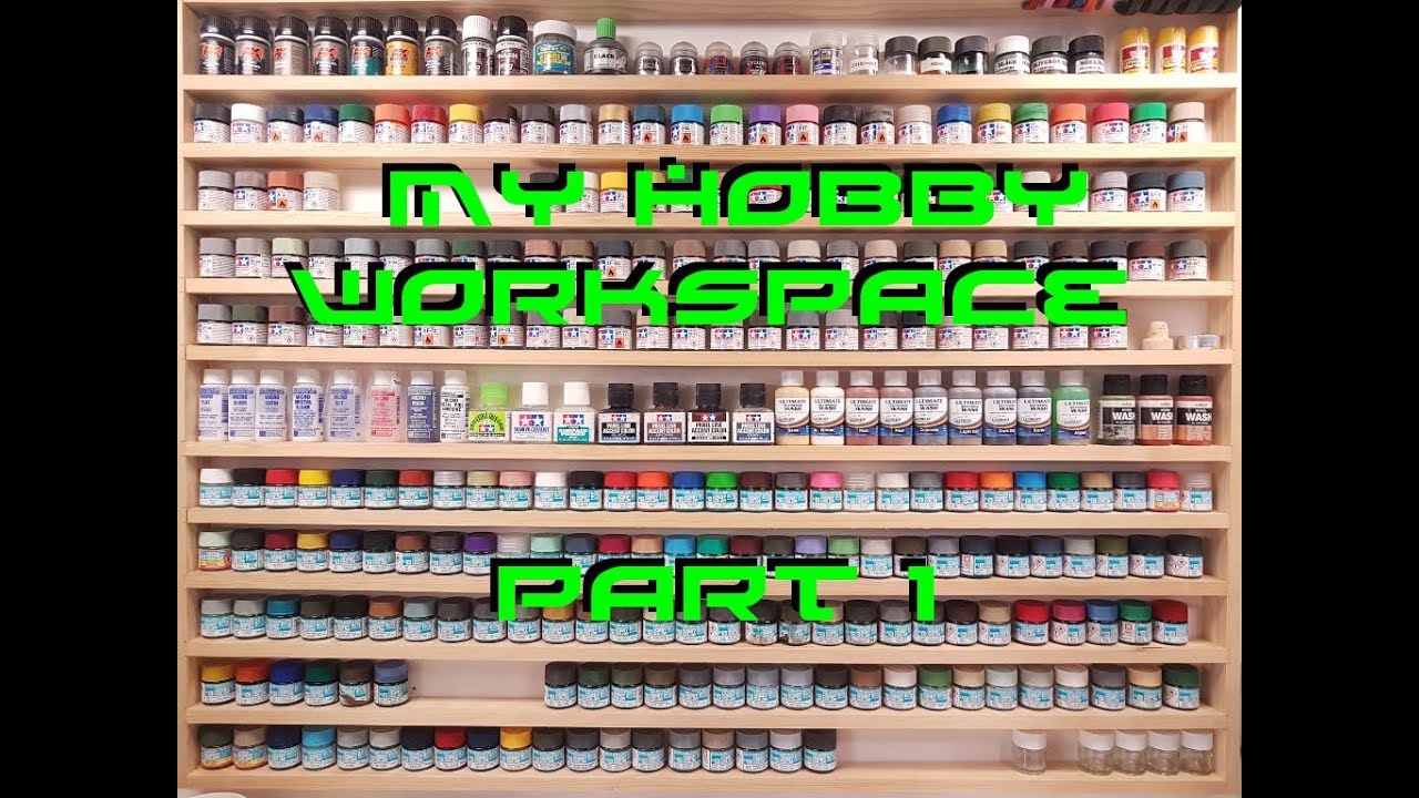 My Hobby Workspace Part 1: Benches and Spraybooth