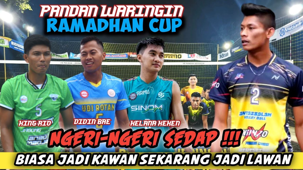 RAMADHAN CUP || Ngeri-ngeri sedap biasa jadi kawan sekarang jadi lawan || YUDI KENDIL VS TIM KAIK