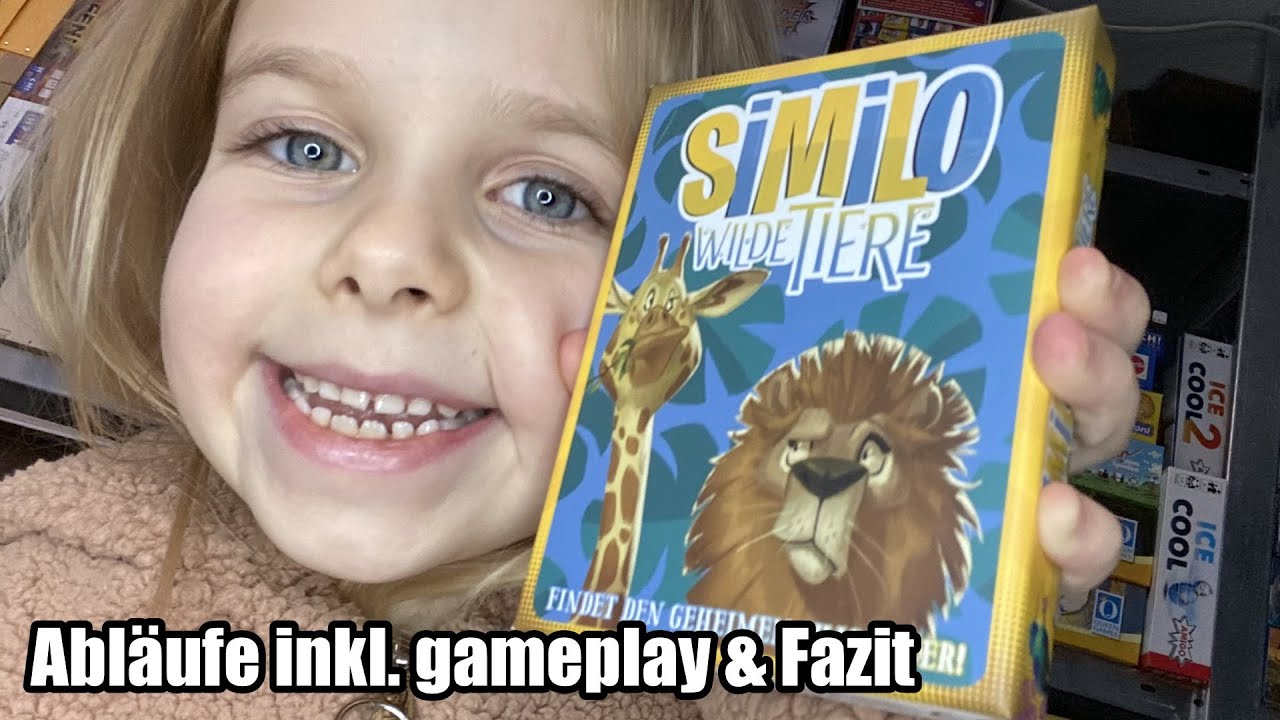 Similo Wilde Tiere (Horrible Guild / Heidelbär Games) - ab 7 Jahre - ein kooperatives Familienspiel