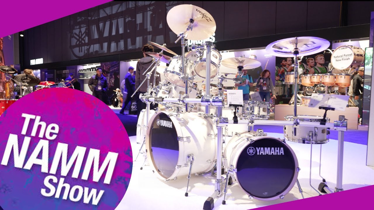 NAMM 2025 — Внутри стенда Yamaha Drums
