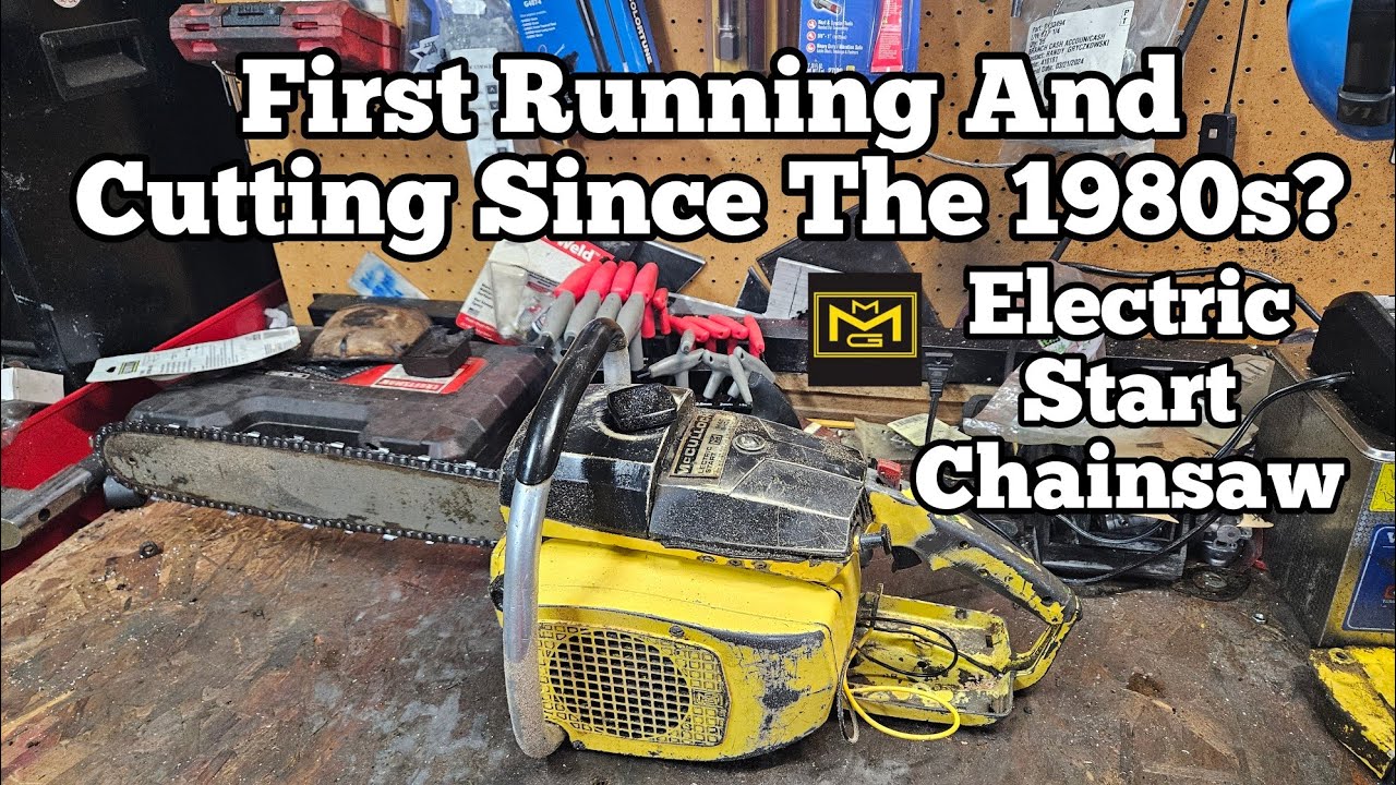 Electric Start McCulloch 5 10E Revival Part 2