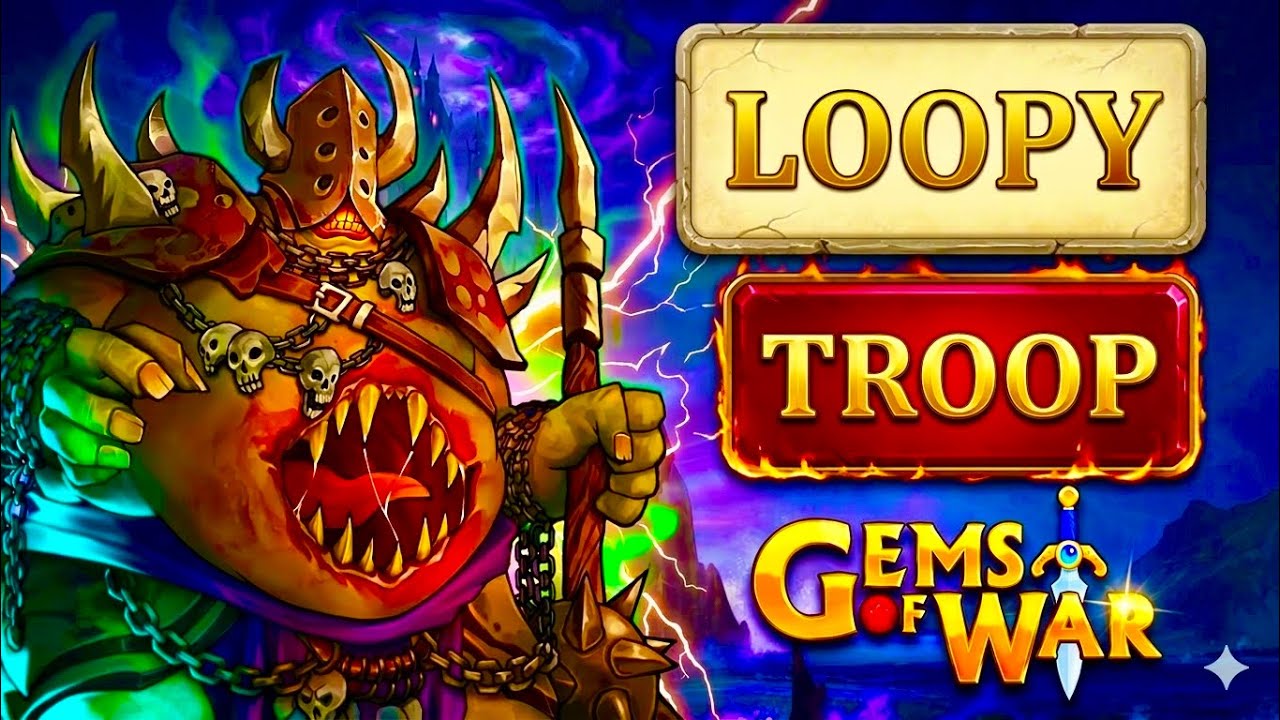 GEMS OF WAR New Mythic Champion of Rot Hunting PvP & Explore Teams