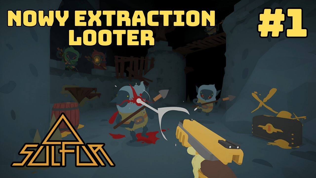 Nowy NIEPOZORNY EXTRACTION LOOTER SHOOTER - SULFUR (1)  Gameplay PL