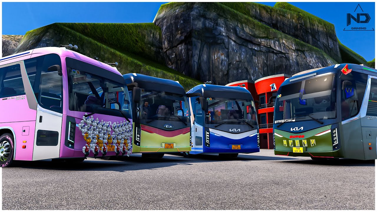 Cùng Anh Em Chạy KIA Granbird Online - Những Chuyến Xe Bão Táp | ETS2 Online
